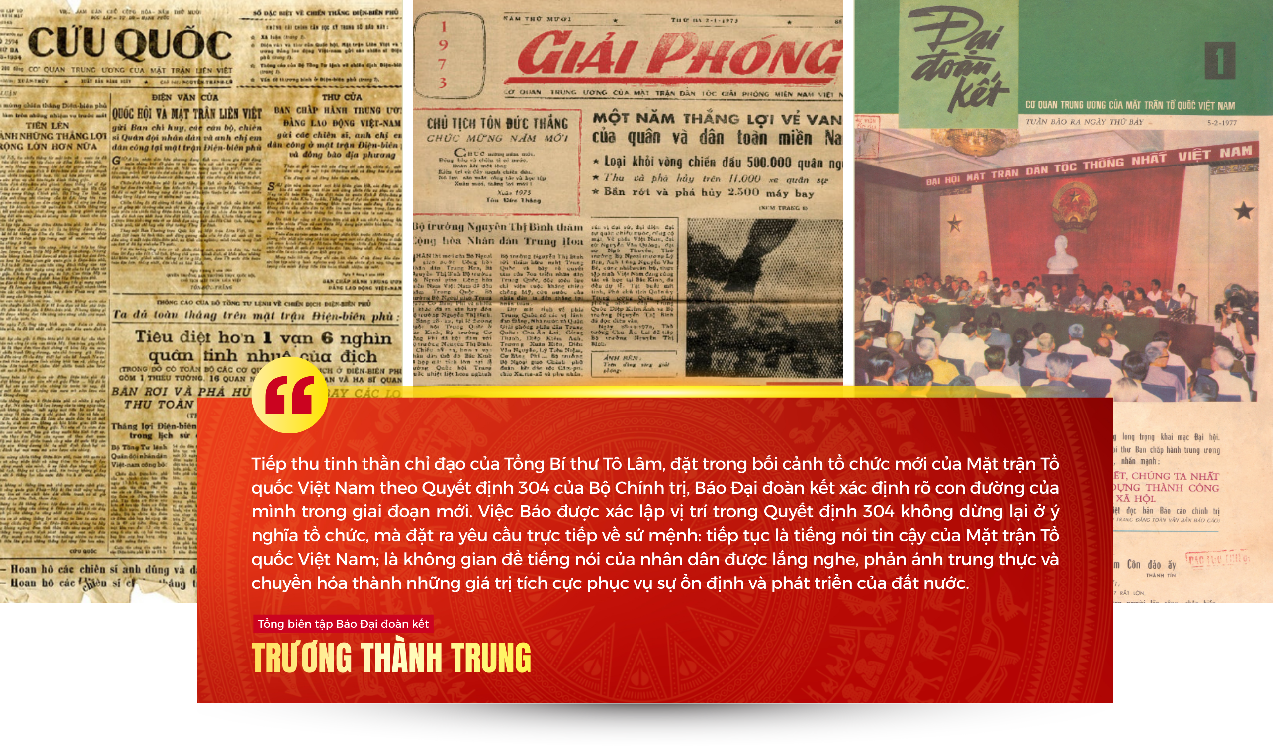 Cứu Quốc - Giải phóng - Đại đoàn kết: 84 năm một sứ mệnh đồng hành cùng dân tộc