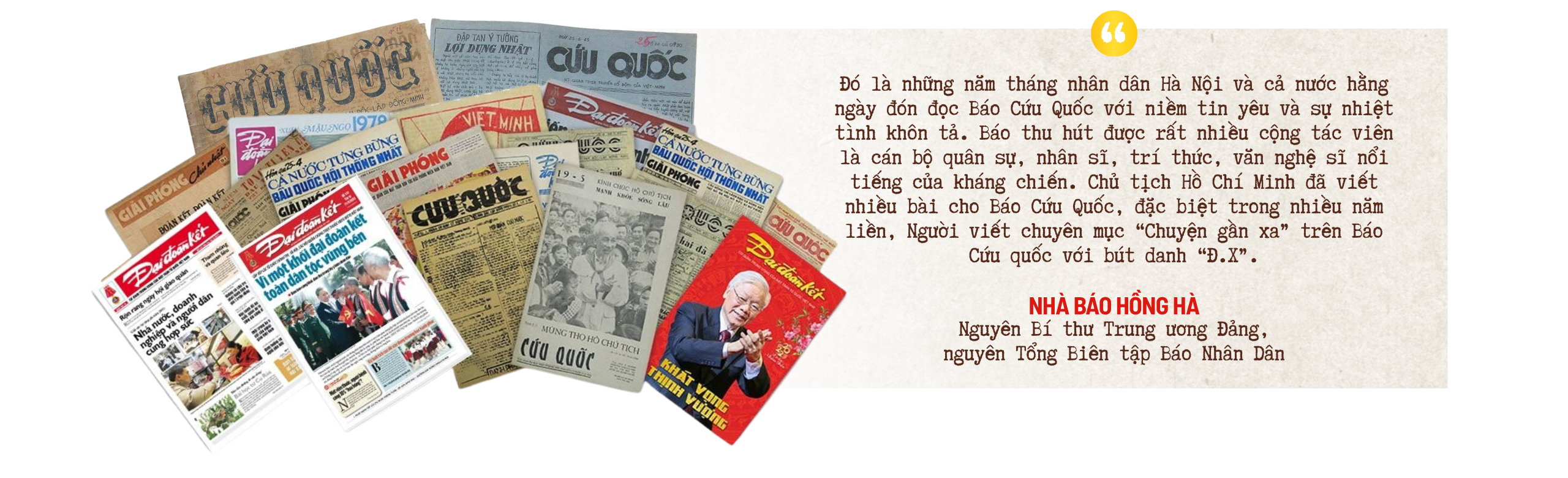 Di sản vô giá về Chủ tịch Hồ Chí Minh trên báo Cứu Quốc