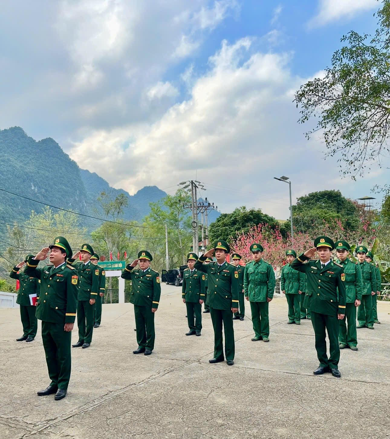 Trên địa bàn tỉnh hiện có 16 đồn Biên phòng.&nbsp;Ảnh: BĐBP Cao Bằng.