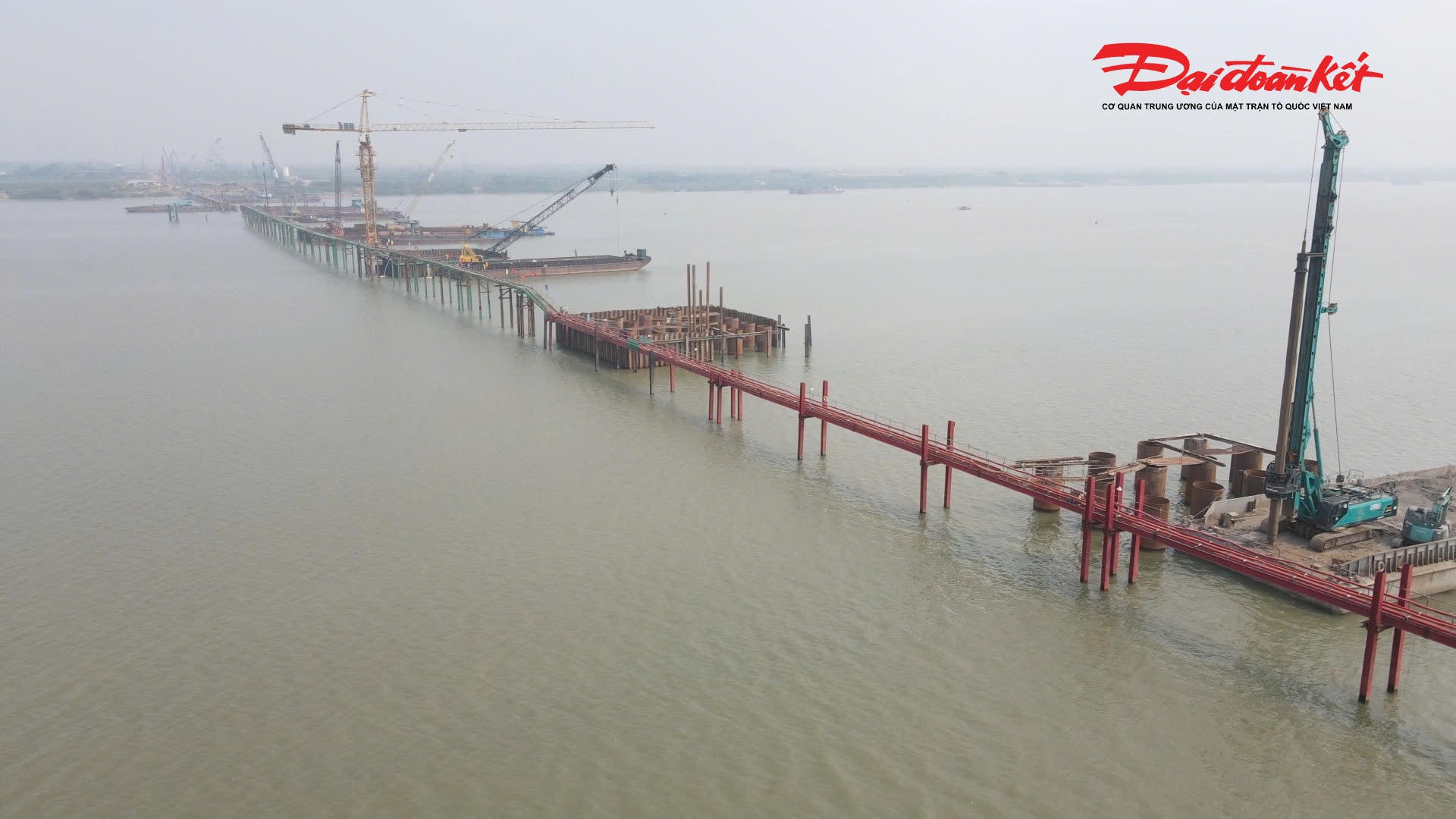 Mặt bằng dự án đã hoàn thành giải phóng 100%, bảo đảm điều kiện thuận lợi để triển khai thi công đồng bộ các hạng mục.