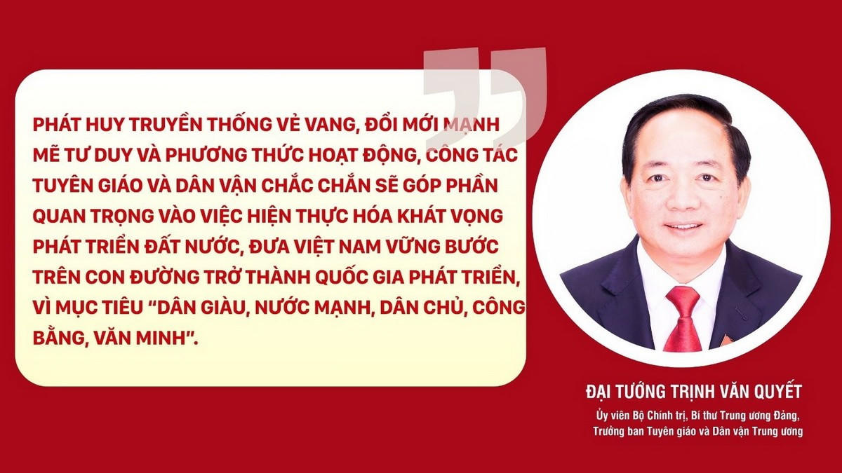 Công tác tuyên giáo, dân vận dẫn dắt mục tiêu tăng trưởng hai con số