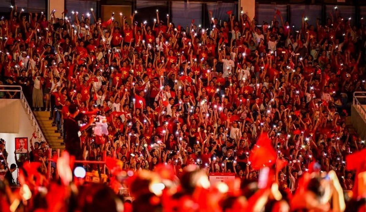 Hình ảnh tại chương trình hòa nhạc "Tổ quốc trong tim".