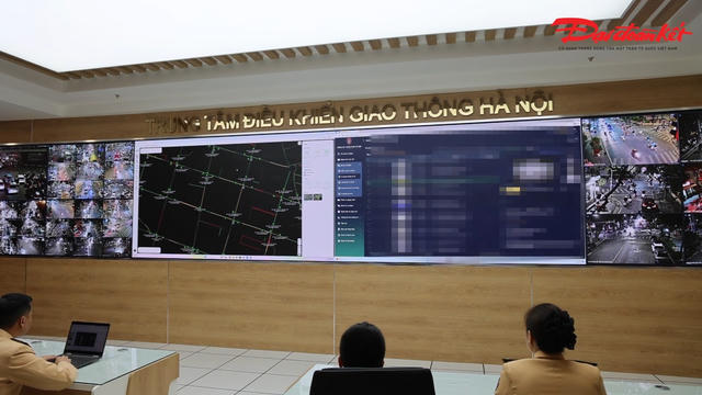 Video Trung tâm "đầu não" quản lý của 1.837 Camera AI ở Hà Nội