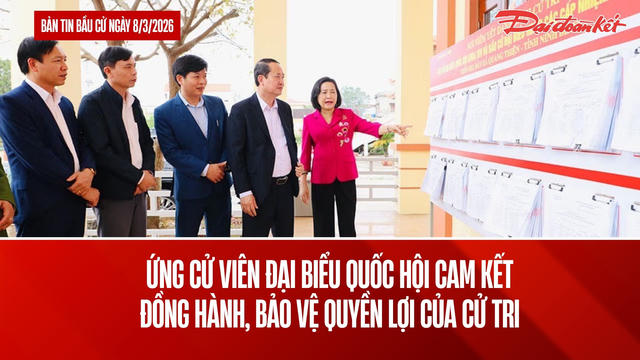 Bản tin bầu cử ngày 8/3