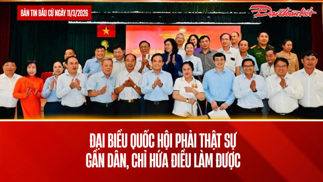 Bản tin bầu cử ngày 11/3