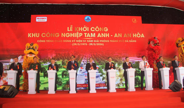 Khởi công Dự án hơn 4.000 tỷ đồng chào mừng 51 năm Ngày Giải phóng Đà Nẵng Khởi công Dự án hơn 4.000 tỷ đồng chào mừng 51 năm Ngày Giải phóng Đà Nẵng